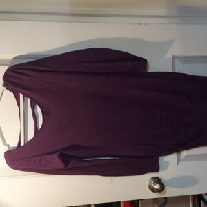 Body Central Purple Sweater Dress